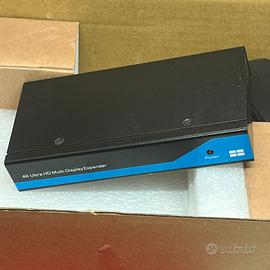 Inline video splitter/videowall