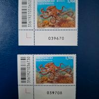 Flora Fauna Francobollo Monaco 2024 Ritirato!