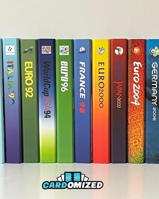 Raccoglitori personalizzati figurine panini topps