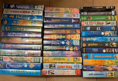 Cassette vhs originali migliori cartoni e film