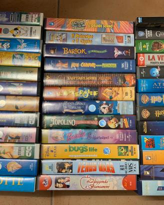 Cassette vhs originali migliori cartoni e film