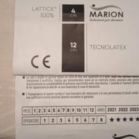 materasso Marion lattice memory