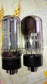 Valvole termoioniche 5U4GB-5U4G PHILIPS- TUNGSRAM