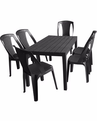 Set da giardino (tavolo + sedie)