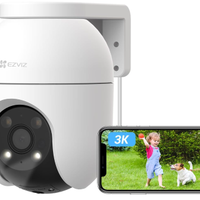 EZVIZ Telecamera Wi-Fi Esterno 3K, Telecamera Moto