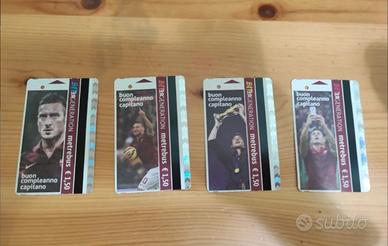 Biglietti Totti buon compleanno Limited Edition 