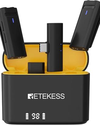 Microfono Wireless per i-Phone e Android