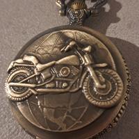 Appassionati di moto e harley davidson  orologio 