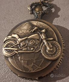 Appassionati di moto e harley davidson  orologio 