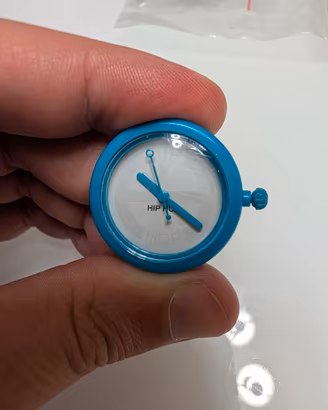 OROLOGIO HIP HOP TURCHESE
