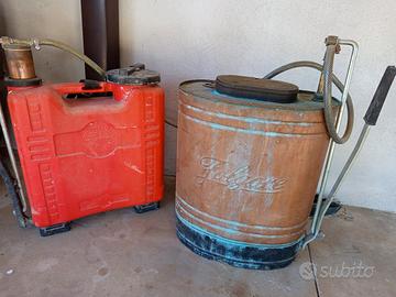 pompa a spalla in rame