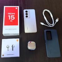 Xiaomi redmi 15 5g + mi buds 5