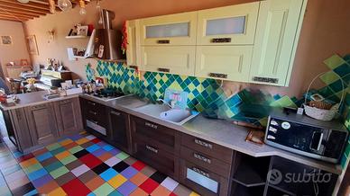 Cucina con penisola Lube 1000 ero
