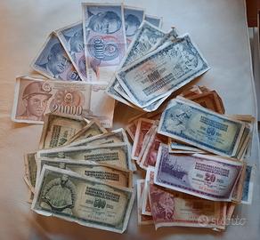 Banconote 55.000 Dinari ex Jugoslavia