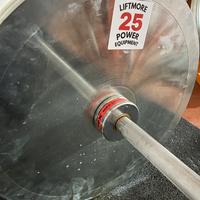 Dischi powerlifting 25 kg pesati palestra