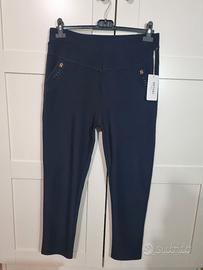 Pantaloni eleganti blu notte MOSKI