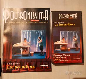 VHS prosa "La locandiera" di Goldoni 