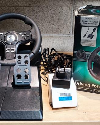 Logitech driving Force EX con pedaliera PS2/PS3
