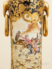 Vaso Vintage con dettagli in oro
