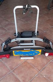 Portabiciclette per gancio traino