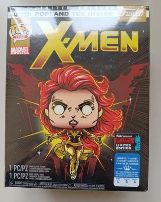 Funko pop x-men jan#129 2019 con t-shirt tg l