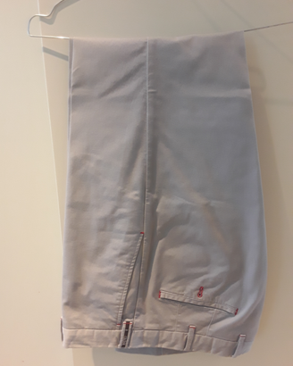 Pantaloni uomo in cotone grigio
