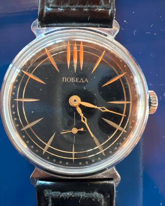 Orologio Vintage POBEDA (URSS) – Quadrante Nero