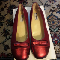 Ballerine marca Gusella originali rosse
