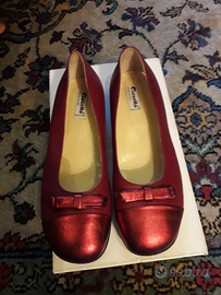 Ballerine marca Gusella originali rosse