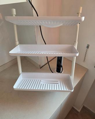 Mensola tre ripiani per cucina ikea originale