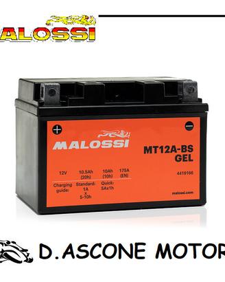 BATTERIA MALOSSI GEL MT12A-BS