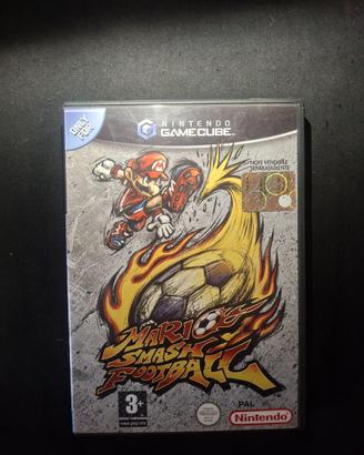 Mario Smash FootBall, nintendo gamecube pal.