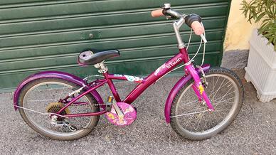 Bici bimba B-Twin pollici 20 non trattabile 