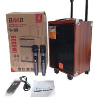 Cassa bluetooth portatile karaoke 6000 watt pmpo 