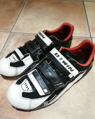 Scarpe ciclismo strada BTWIN tg. 41
