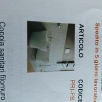 coppia sanitari filo muro rimles