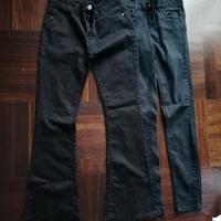 coppia di jeans neri tg 42