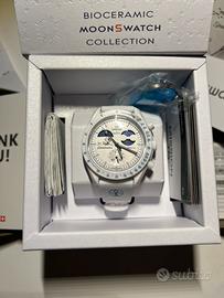 Omega×Swatch Mission to Earthphase Moonshine Gold