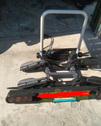 Portabici E bike da gancio Peruzzo