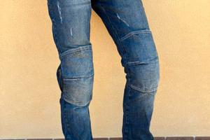 Jeans moto donna (protezioni + rinforzi in Kevlar)