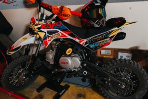 pitbike Kayo 110 cc 4 marce semi automatiche