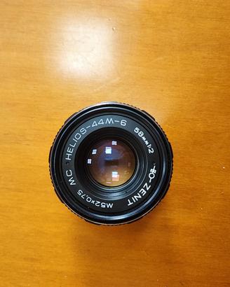 Ottica vintage helios 44 M6 focale 58mm apertura F