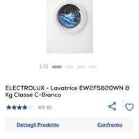 ELECTROLUX - Lavatrice EW2F5820WN
