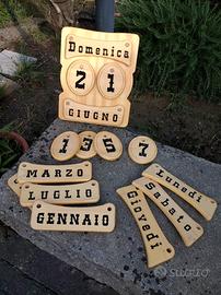 Calendario perpetuo vintage