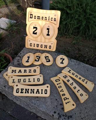 Calendario perpetuo vintage