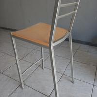 4 SEDIE  CUCINA/SALA  SEDUTA ALTA