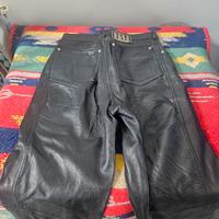 pantaloni pelle FIORUCCI