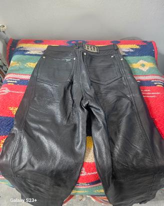 pantaloni pelle FIORUCCI