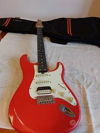 Eko Guitars EKO Aire Relic Fiesta Red
