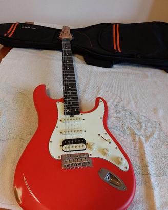 Eko Guitars EKO Aire Relic Fiesta Red